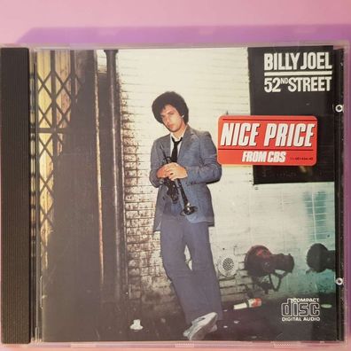 BILLY JOEL 52nd street DADC Austria NM/EX (CD Album, Pop, CBS)