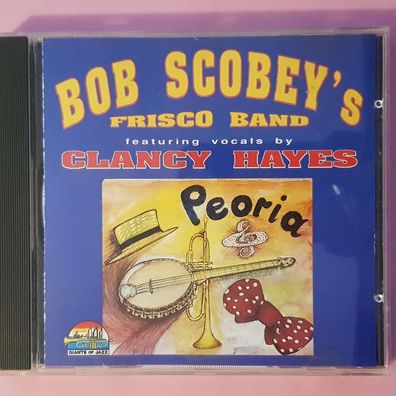 BOB SCOBEY'S FRISCO BAND peoria VG+/EX (CD Album, Jazz, Giants Of Jazz)