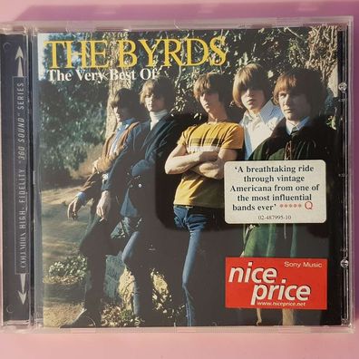 THE BYRDS the very best of the byrds EX/EX (CD Album, Pop, Columbia)