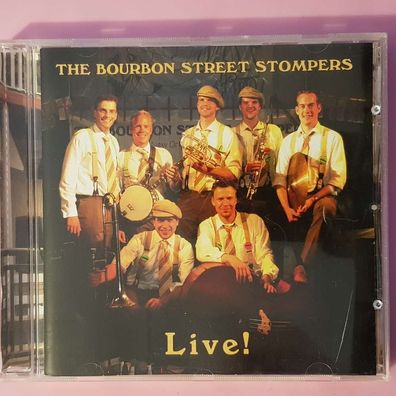 THE Bourbon STREET Stompers live! EX/EX (CD Album, Jazz, Guthoff)