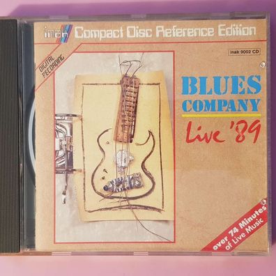 BLUES Company live '98 VG+/EX (CD Album, Blues, Inak)