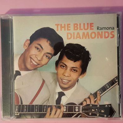 THE BLUE Diamondsd ramona EX/EX (CD Album, Schlager, Bear Family)
