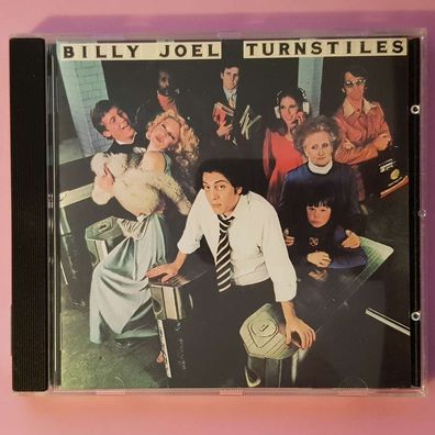 BILLY JOEL turnstiles DADC Austria EX/EX (CD Album, Pop, CBS)