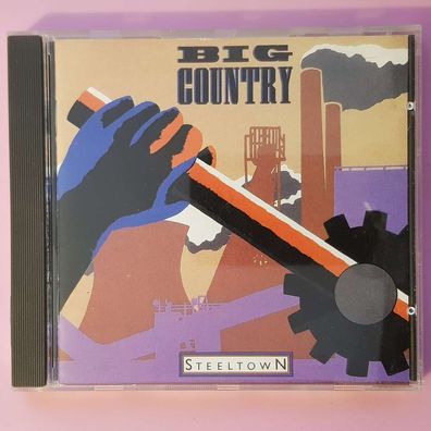 BIG Country steeldown FULL SILVER PDO WGER EX/EX (CD Album, Country, Mercury)