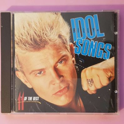 BILLY IDOL idol songs - 11 of the best Holland VG+/EX (CD Album, Pop, Chrysalis)