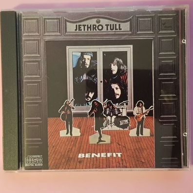 JETHRO TULL benefit EMI Swindon UK EX/EX (CD Album, Pop, Chrysalis)