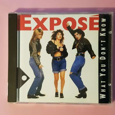 EXPOSE what you don't know Sonopress VG+/EX (CD Album, Pop, Arista)