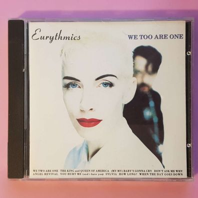 Eurythmics we too are one FULL SILVER PDO WGER VG+/VG+ (CD Album, Pop, RCA)