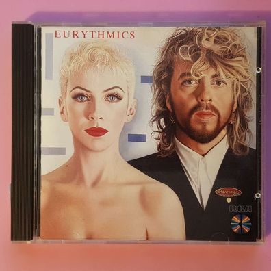 Eurythmics revenge FULL SILVER Germany VG/VG+ (CD Album, Pop, RCA)