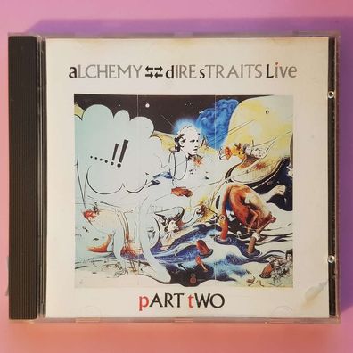 DIRE Straits alchemy part two FULL SILVER PDO WGER VG+/VG+ (CD Album, Pop)