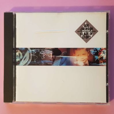 JOE Jackson blaze of glory FULL SILVER PDO VG+/EX (CD Album, Pop, A&M)