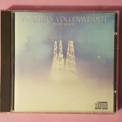 Andreas Vollenweider white winds CBS/SONY INC. JAPAN VG+/VG+ (CD Album, Pop)