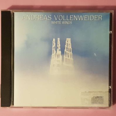 Andreas Vollenweider white winds Digital AUDIO DISC CORP. USA EX/EX (CD Album)