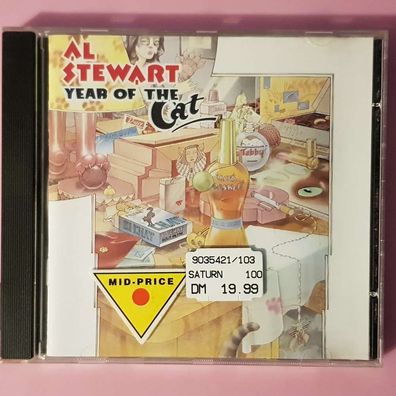 AL Stewart year of the cat EMI Swindon UK VG+/EX (CD Album, Pop, EMI)