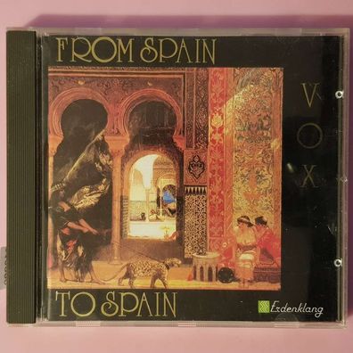 VOX vox from spain to spain vg+/vg+ (cd album) VG+/VG+ (CD Album, World Music)
