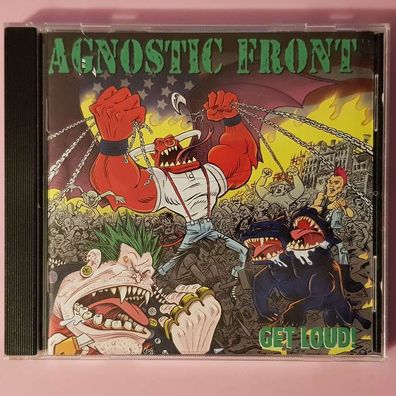 Agnostic FRONT get loud! Technicolor EX/EX (CD Album, Pop, Nuclear Blast)