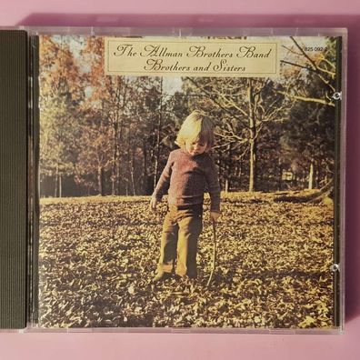 ALLMAN Brothers BAND brothers and sisters FULL SILVER PDO WGER EX/EX (CD Album)