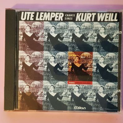 UTE LEMPER chante sings kurt weil TECVAL CH EX/VG+ (CD Album, Chanson, Milan)