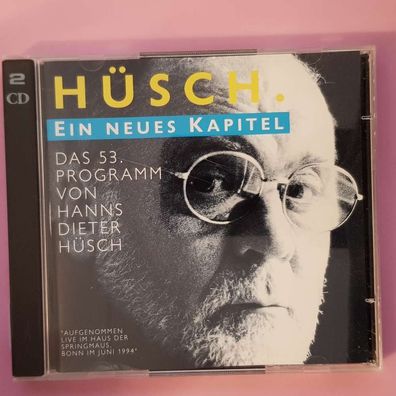 HANS DIETER HÜSCH ein neues kapitel EX/EX (2CD, Literatur, Intercord)