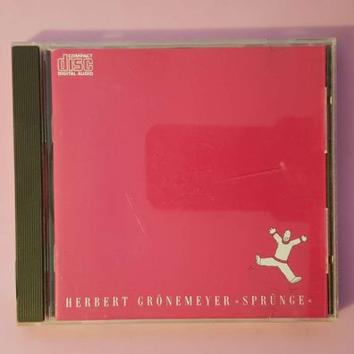 Herbert Grönemeyer sprünge Sonopress WGER VG+/VG+ (CD Album, Pop, EMI)