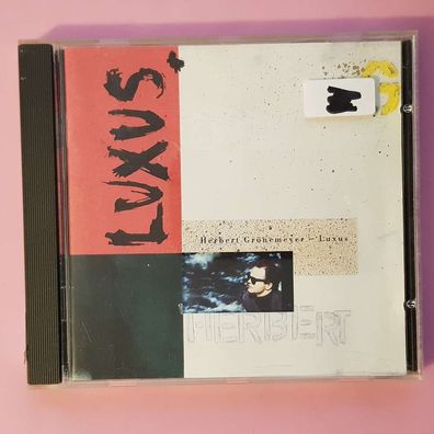 Herbert Grönemeyer luxus EMI UDEN VG+/VG+ (CD Album, Pop, Electrola)