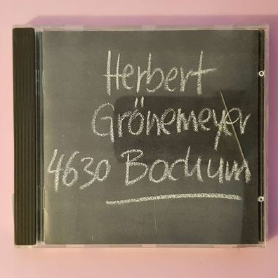 Herbert Grönemeyer 4630 bochum Sonopress WGER VG+/VG+ (CD Album, Pop, EMI)