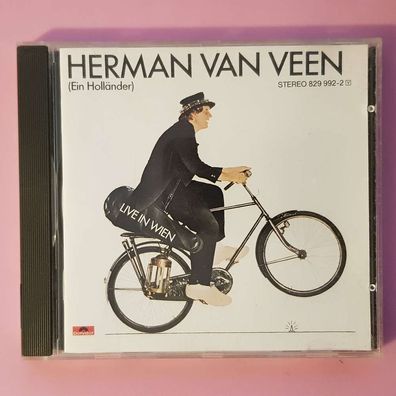HERMAN VAN VEEN ein holländer - live in wien VG/VG+ (CD Album, Pop, Polydor)