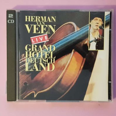 HERMAN VAN VEEN grand hotel deutschland PMDC Germany NM/EX (2CD, Pop, Polydor)