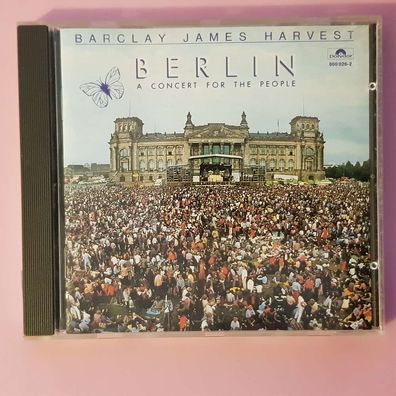 Barclay JAMES Harvest berlin (concert for people) PMDC WGER VG/VG+ (CD Album)