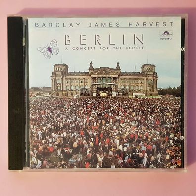 Barclay JAMES Harvest berlin (concert for people) WGER VG+/EX (CD Album, Pop)