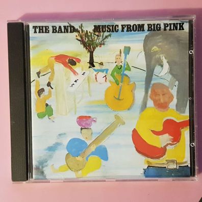 THE BAND music from big pink EMI Swindon UK NM/EX (CD Album, Pop, Capitol)
