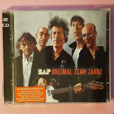 BAP dreimal zehn jahre Mediamotion VG+/EX (2CD, Pop, Capitol)