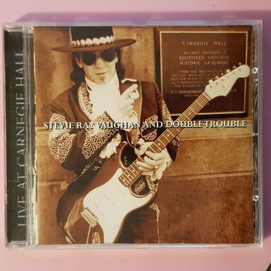STEVIE RAY Vaughan AND DOUBLE Trouble live at carnegie hall SMM Austria NM/EX
