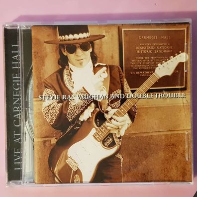 STEVIE RAY Vaughan AND DOUBLE Trouble live at carnegie hall SMM Austria EX/EX