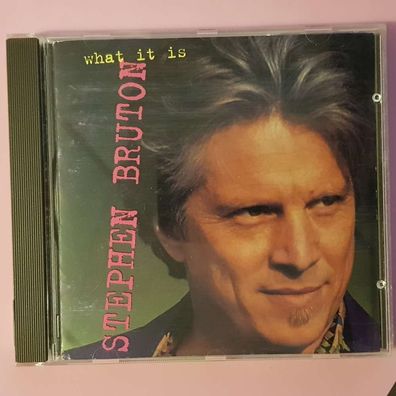 Stephen BRUTON what it is DURECO VG/VG+ (CD Album, Country, Dos)