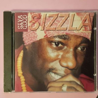 SIZZLA good ways VG/VG+ (CD Album, Reggae, Brickwall)