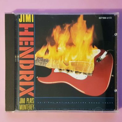 JIMI Hendrix jimi plays monterey Polygram WGER EX/EX (CD Album, Pop, Polydor)