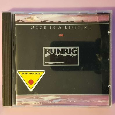RUNRIG once in a livetime (live) EMI Swindon UK VG/VG+ (Album CD, Pop)
