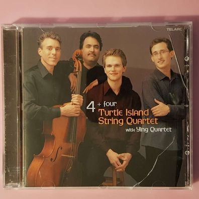 TURTLE ISLAND STRING Quartet with ying quartet 4 + four VG+/EX (Album CD, Jazz)