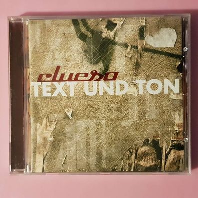 CLUESO text und ton VG+/EX (Album CD, Hip Hop, Four)