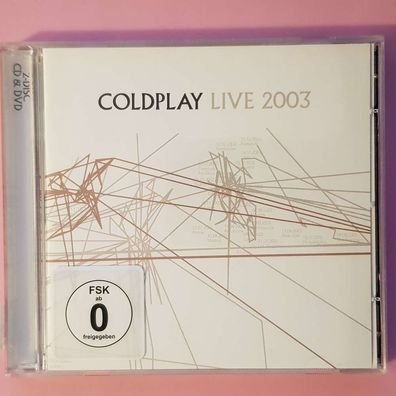 Coldplay live 2003 Optimal EU NM/EX (DVD + Album CD, Pop, Parlophone)