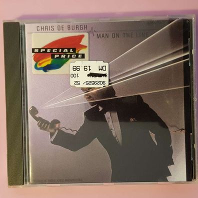 CHRIS DE BURGH man on the line PMDC FRANCE EX/EX (Album CD, Pop, A&M)