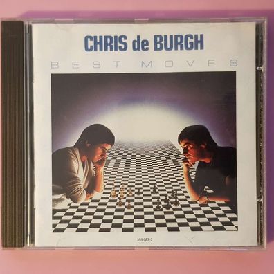 CHRIS DE BURGH best moves PMDC FRANCE VG+/EX (Album CD, Pop, A&M)