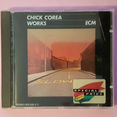 CHICK COREA works WGER EX/EX (Album CD, Jazz, ECM)