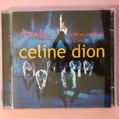 CELINE DION a new day live in las vegas VG/EX (DVD + Album CD, Pop, Columbia)