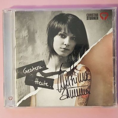 Christina Stürmer gestern. heute. EDC Germany EX/EX (Album CD, Pop, Polydor)