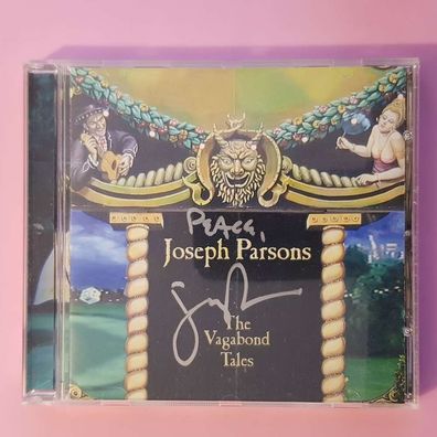 JOSEPH Parsons the vagabond tales SIGNED Docdata VG+/EX (Album CD, Pop)