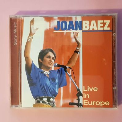 JOAN BAEZ live in europe DADC Austria NM/EX (Album CD, Pop, Sony Music Media)