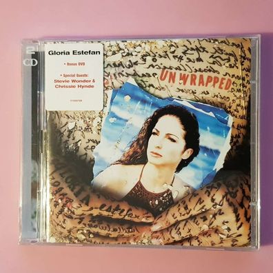 GLORIA Estefan unwrapped EX/EX (DVD + Album CD, Pop, Epic)