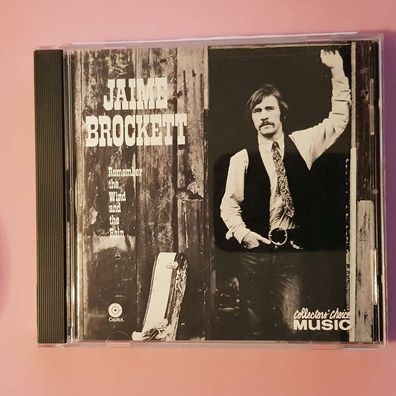 JAIME Brockett remember the wind and the rain EX/EX (Album CD, Country)